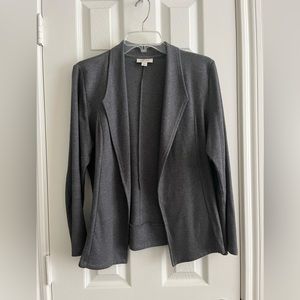 Women’s Petite Gray Casual Blazer
